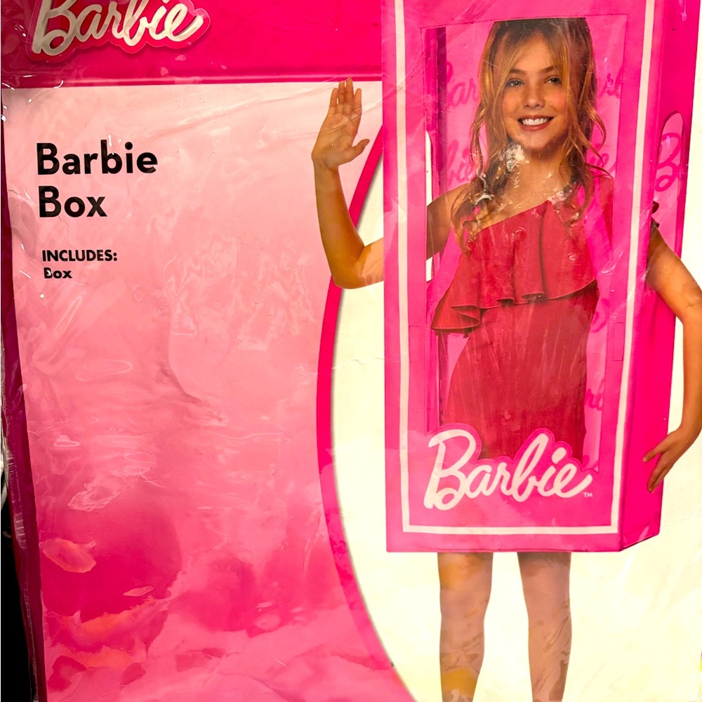 Barbie Doll Box Costume - Pink